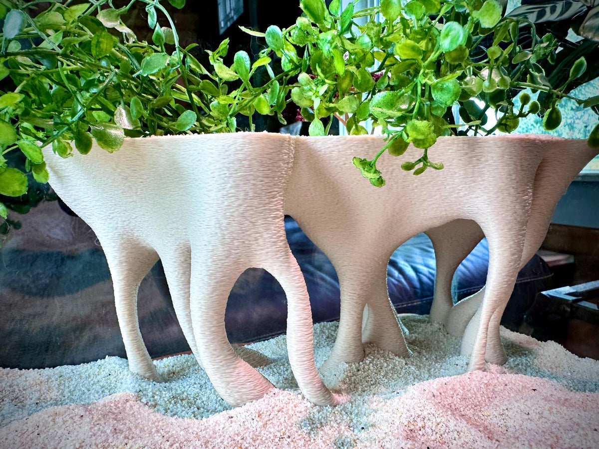 Mangrove-Style Raised Cave Hideout – Aquarium & Terrarium Decor
