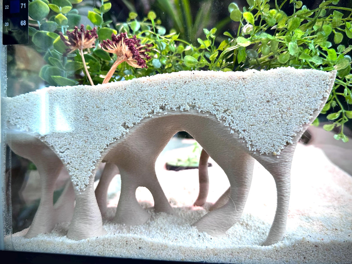 Mangrove-Style Raised Cave Hideout – Aquarium & Terrarium Decor